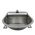 stainless steel drinking water bowl automatic watering
